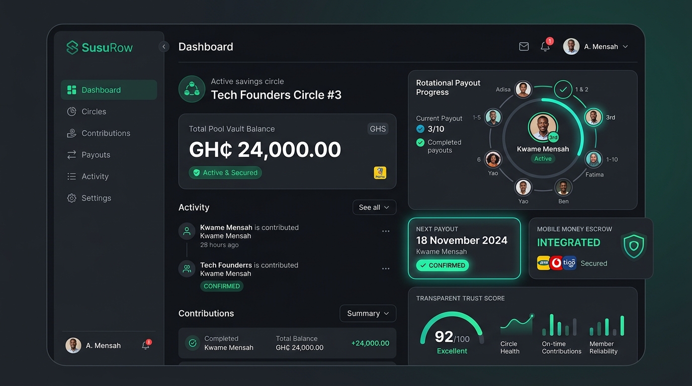 SusuRow Platform Interface